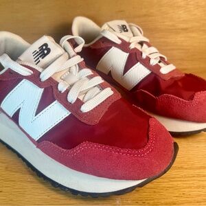 New Balance Kids Red Sneakers
